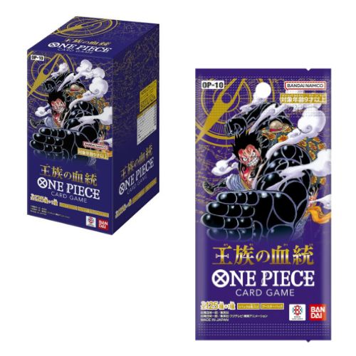 BANDAI NAMCO ONE PIECE Royal Bloodline (Japan Version) –  Carte Collezionabili – In bustina da 6 carte In Box…x24
